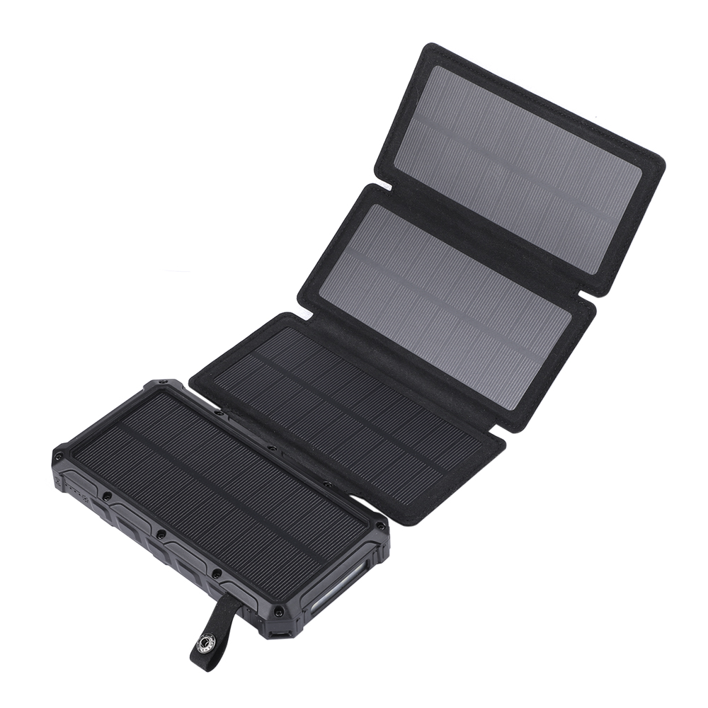 High Cost Effective 4 Foldable Solar Panel Power Bank Outdoor High-Speed Charging Solar Charger 26800Mah