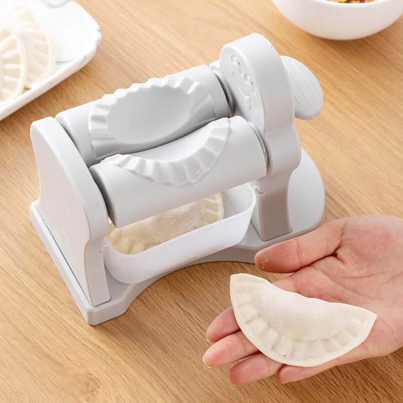 Household Eco-Friendly Plastic Dumpling Mold Forming Dumpling Skin Pattern Home Use Manual Dumpling Maker