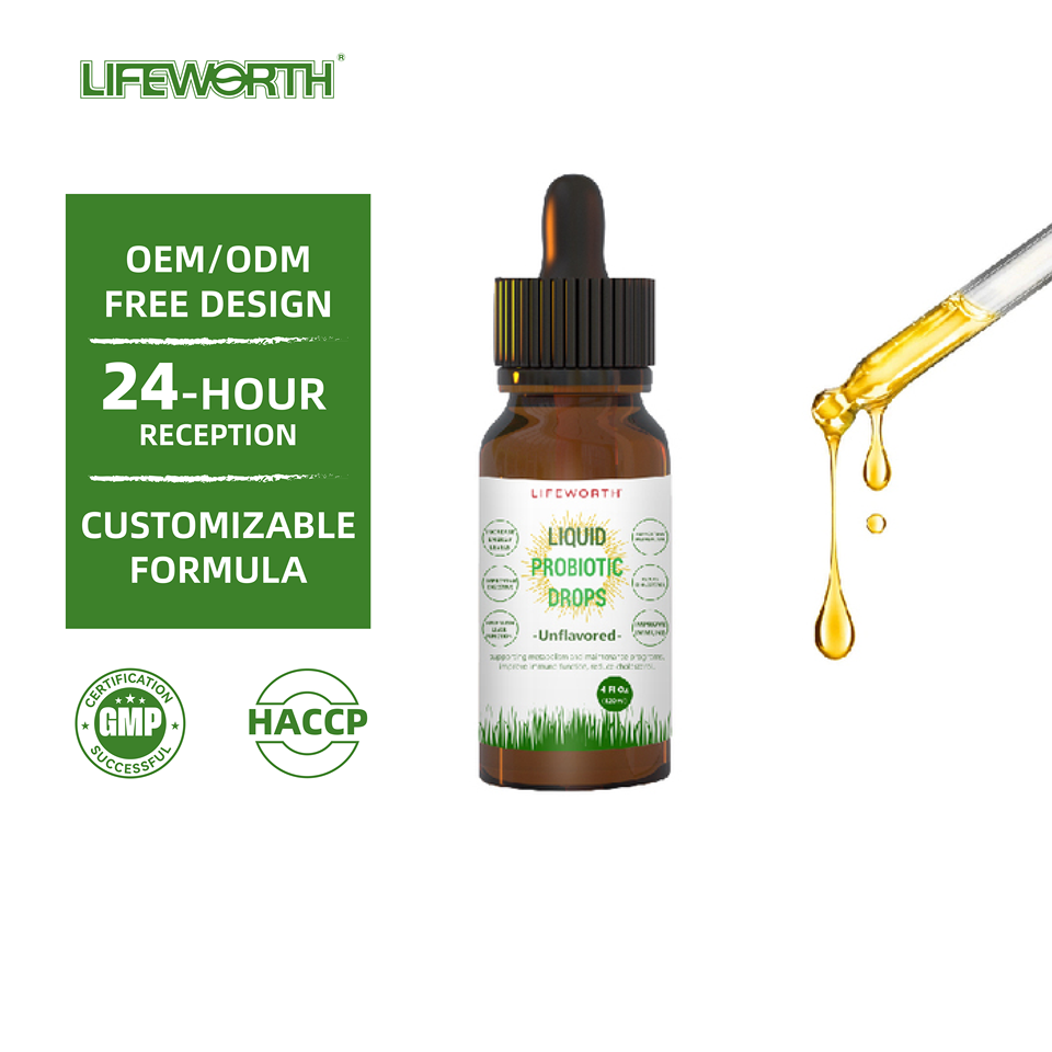 Оптовая продажа продуктов для здравоохранения Lifeworth, добавки с пробиотическим порошком, улучшают здоровье кишечника, частная марка