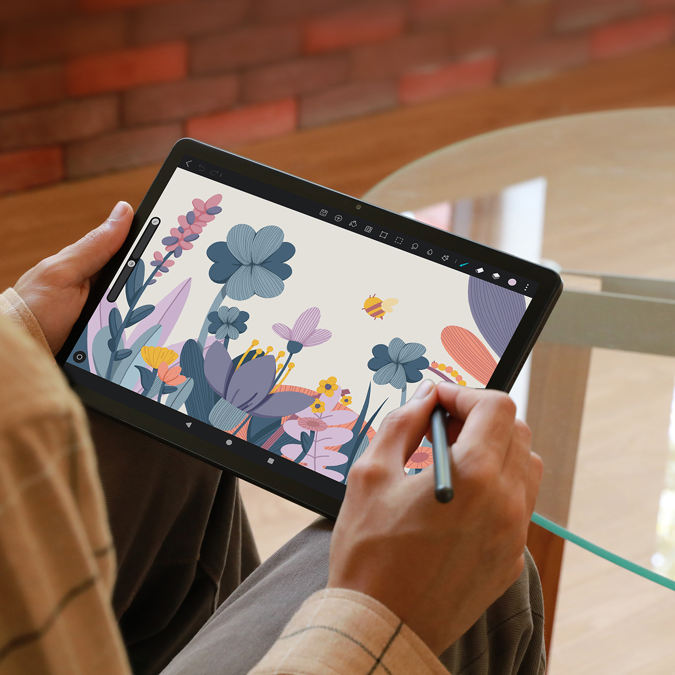 Huion Kamvas Slate 11 10.95" Graphic Drawing All-in-one Display Tablet PC 4096 Level Electromagnetic Pen Computer for Designer