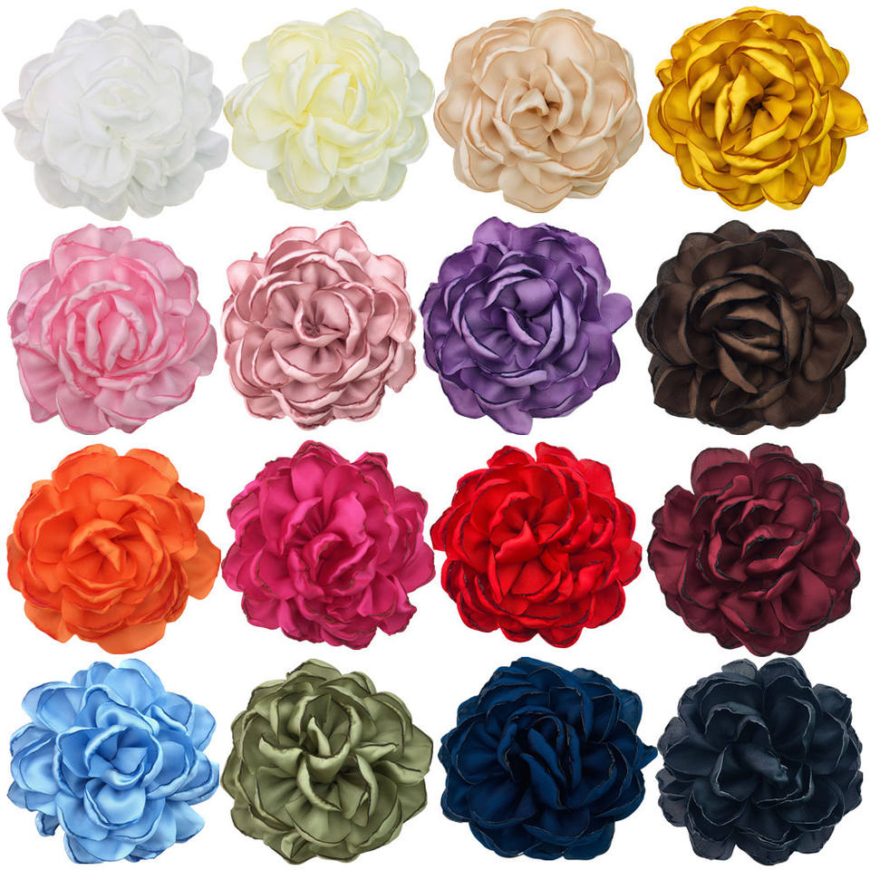 Spot Polyester Plastic Burnt Flowers