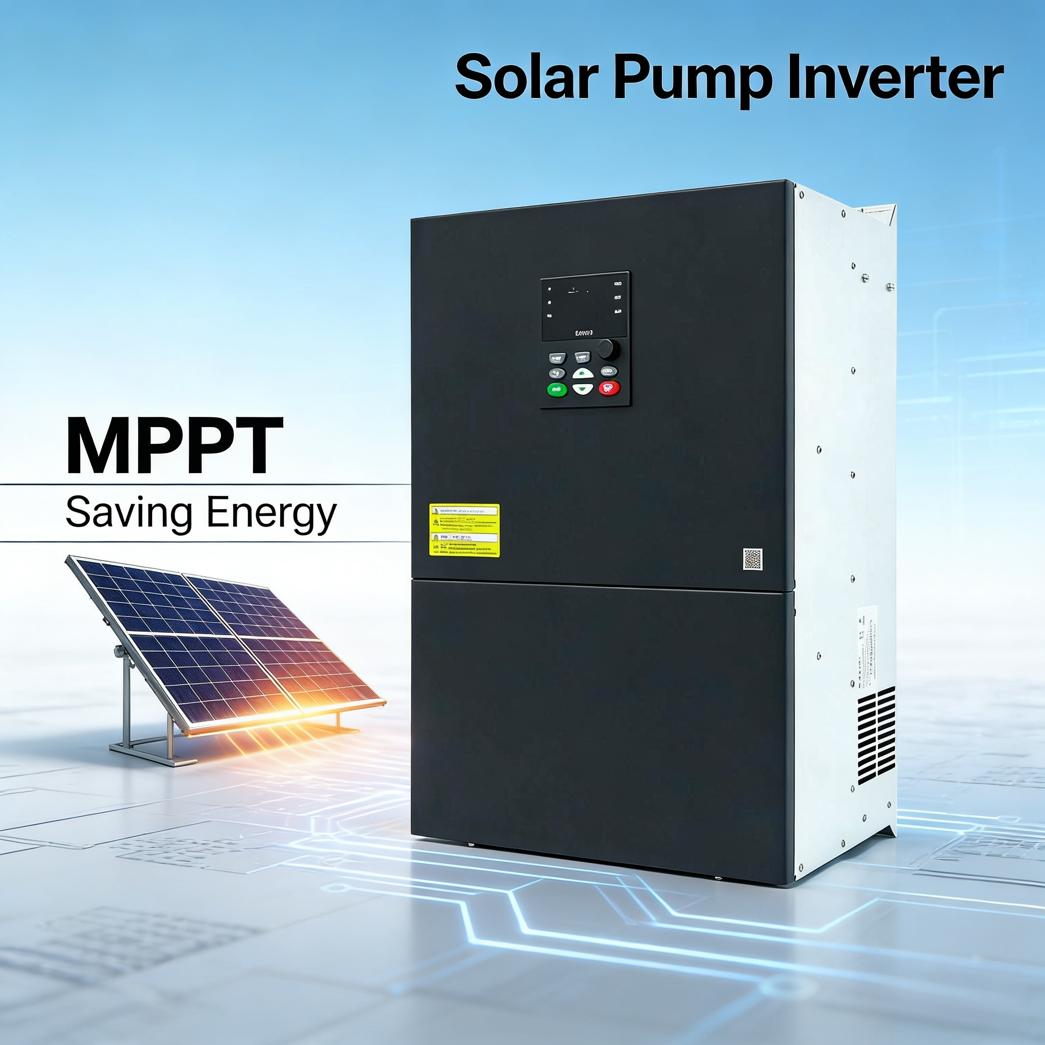 45KW PV Pump Inverter PWM Wave Power Inverters & Converters MPPT VFD for Water Pump