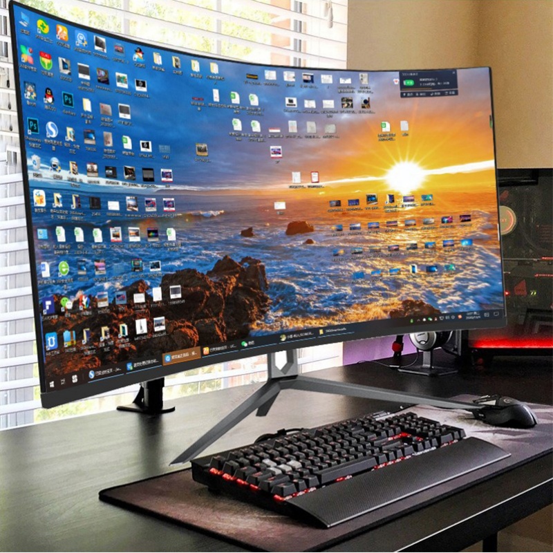 Best Gaming 1080p Resolution Lcd Monitors Curved Screen 4k Gaming Monitor 40 Inches Pc Computer Monitor