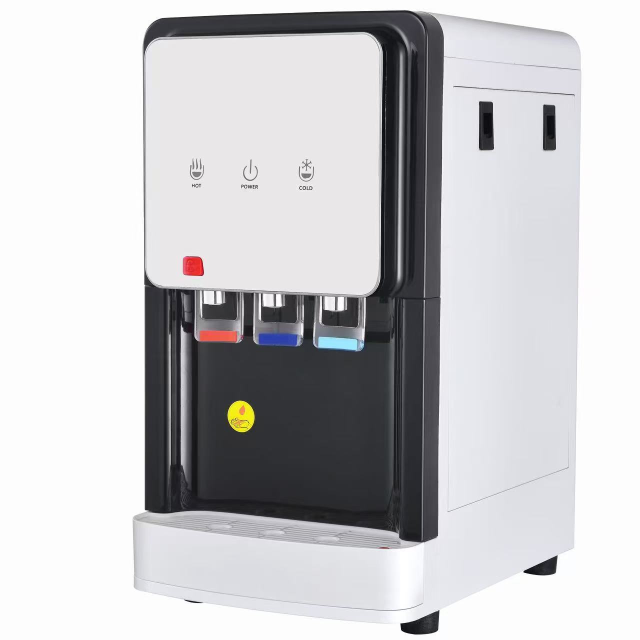 Popular 75G RO System Electric Water Dispenser with Compressor Cooling Bottom Load Plastic Housing for Hotels