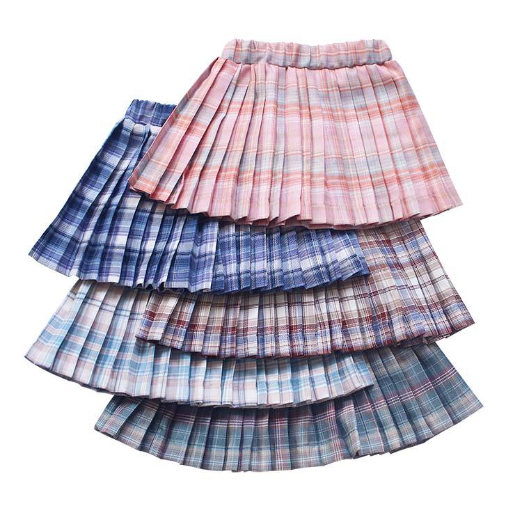 Клетчатая юбка плиссе (Kids Girls Pleated Plaid)
