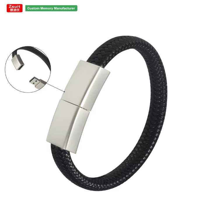 Factory Cost Woven Bracelets USB Key Thumb Drive Portable 8GB Memory Sticks U Disk Jump Drive Bracelet Style Cle Usb Flash Drive