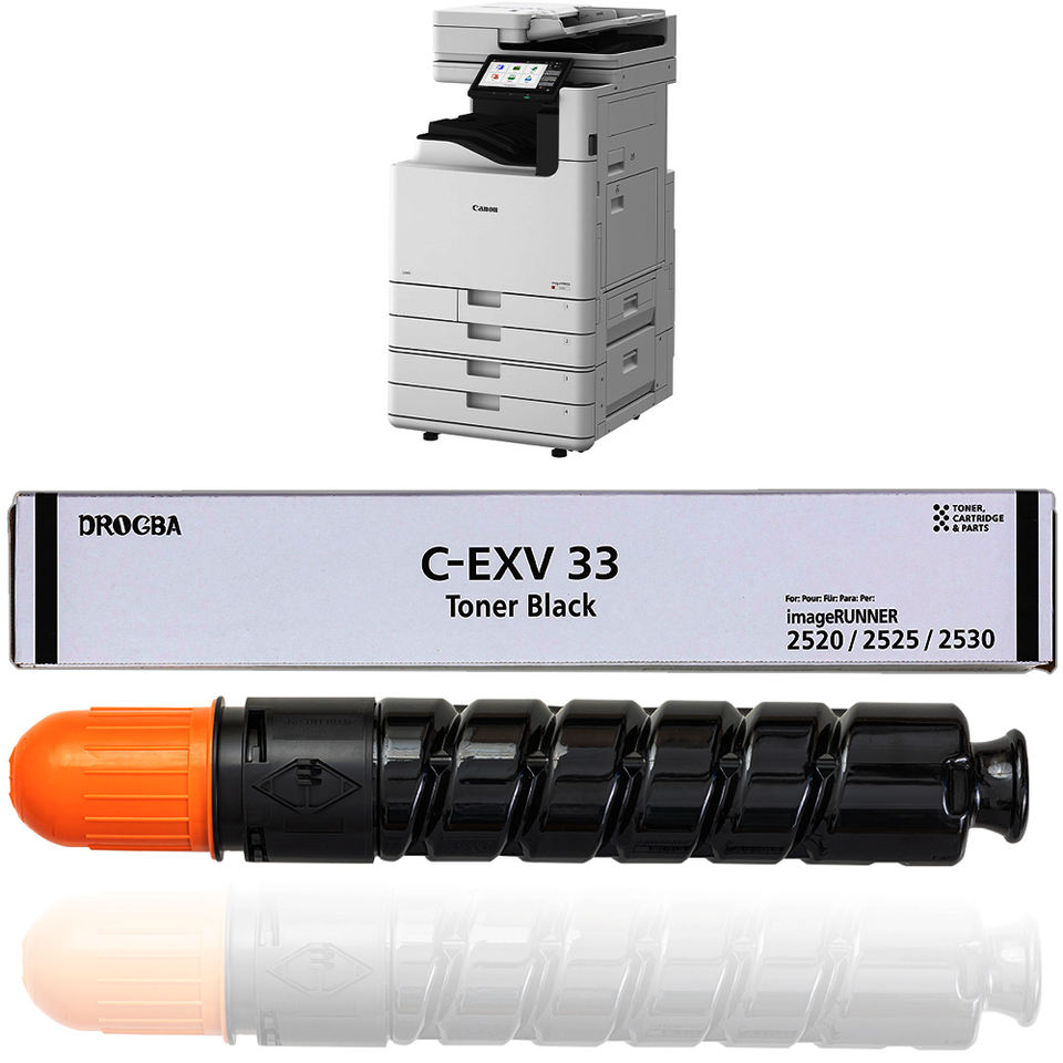 Высокопроизводительный тонер-картридж Canon C-EXV33, совместимый с офисными принтерами, расходные материалы для массовой печати, замена для лазерных копиров