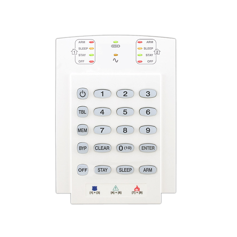 Paradox K10V LED Клавиатура 10 зон, проводная, вертикальная