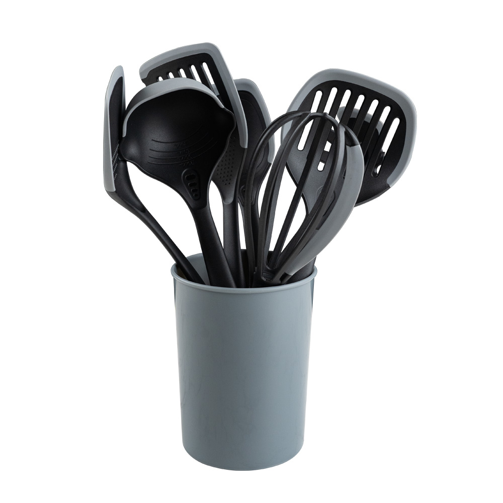8 Pcs Kitchen Cooking Utensils Set with Holder  for Kitchen