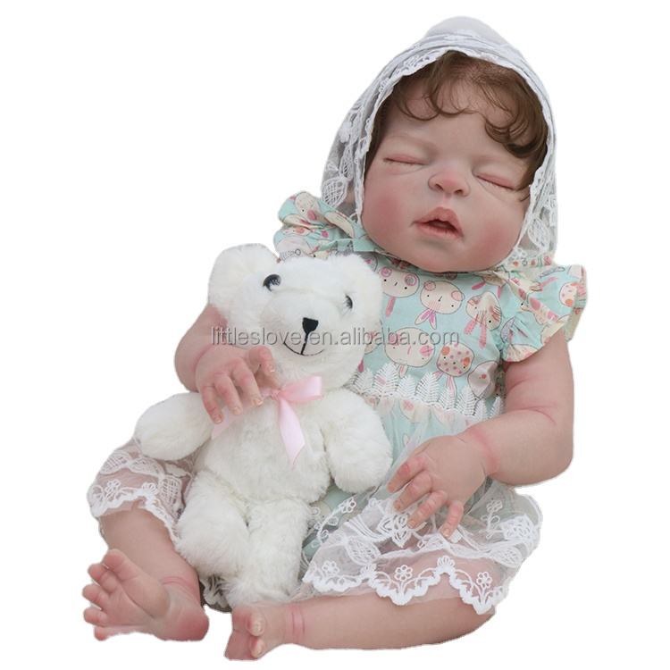 Широкоформатная кукла-новорожденный 22 дюйма (Lifelike Newborn)