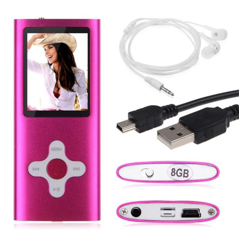 Портативный MP4-плеер с Bluetooth, ярким ЖК-экраном и поддержкой MicroSD