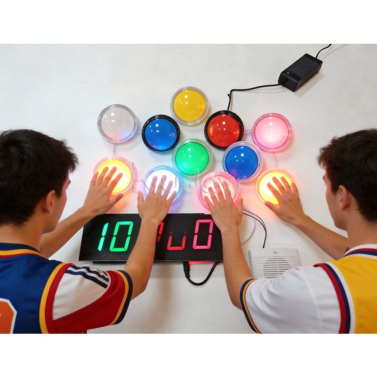 Интерактивная игра с LED-кнопками (Push Button)