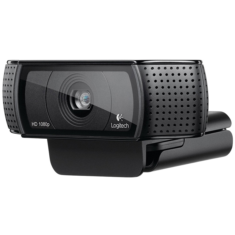 Original Logitech Webcam C920 Pro HD 1080P Web Cam USB Camera for Laptops C920pro