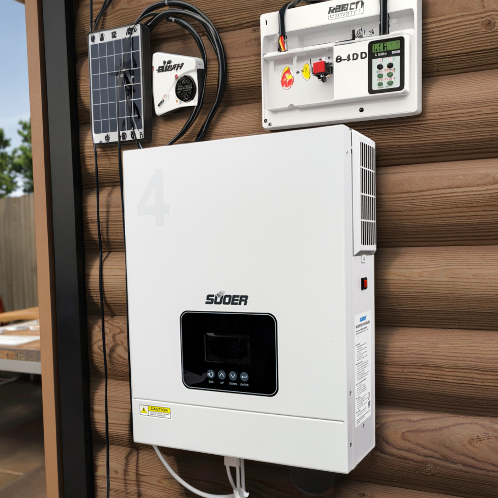 Suoer 10kw 6.2kw 5kw 6kw Pure Sine Wave Solar Power Inverters Mppt Charger Controller Hybrid 4.2kw 24v 48v Solar Hybrid Inverter