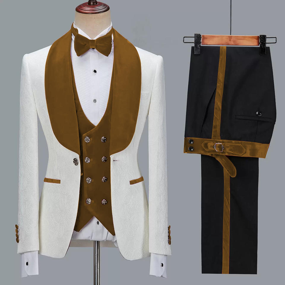 Цветочный мужской костюм (Floral Jacket Slim Fit)