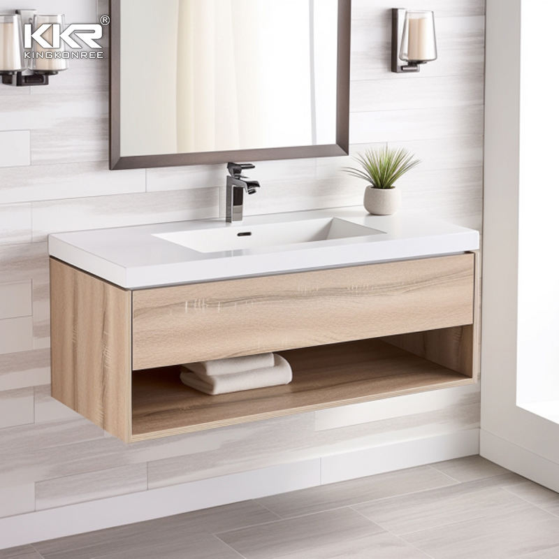 Тумба с раковиной из массива (Solid Wood Vanity)