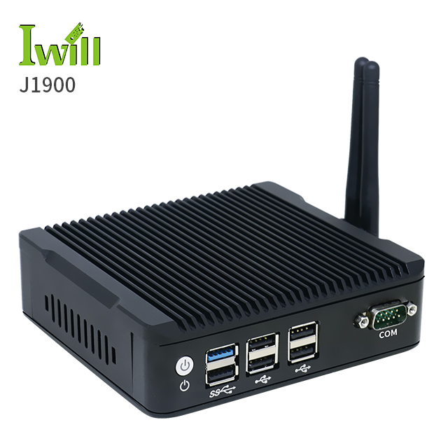 Cheap Fanless Computer J1900  J6412 N100 Mini Desktop Pc 12v 10w I3 I5 I7 Mini Pc with Sim Card Slot Dual Lan 4 Lan Rs232