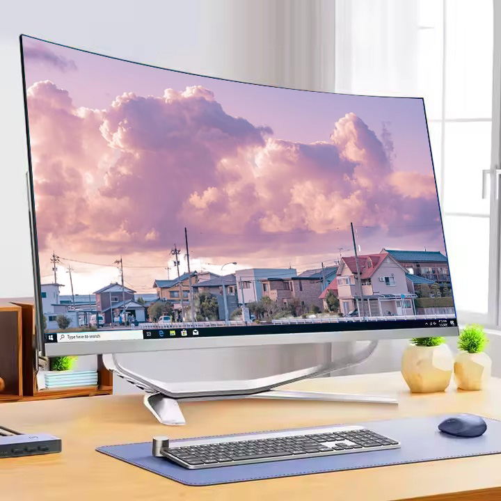 23.8 27 Inch Core I5 I7 I9 Monoblock Monitor Computadora 8gb 16gb 32gb Ram 1tb Ssd Aio Computer All in One Pc Gaming