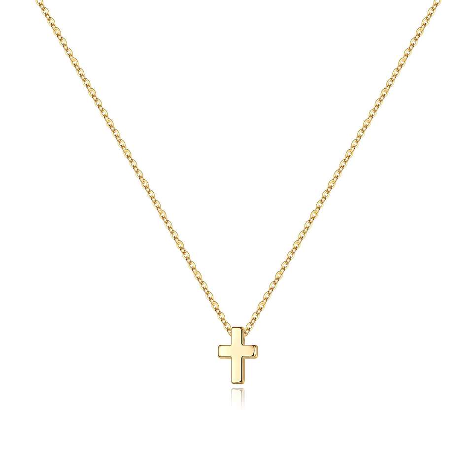 Изящный кулон «Крест» (Tiny Cross)