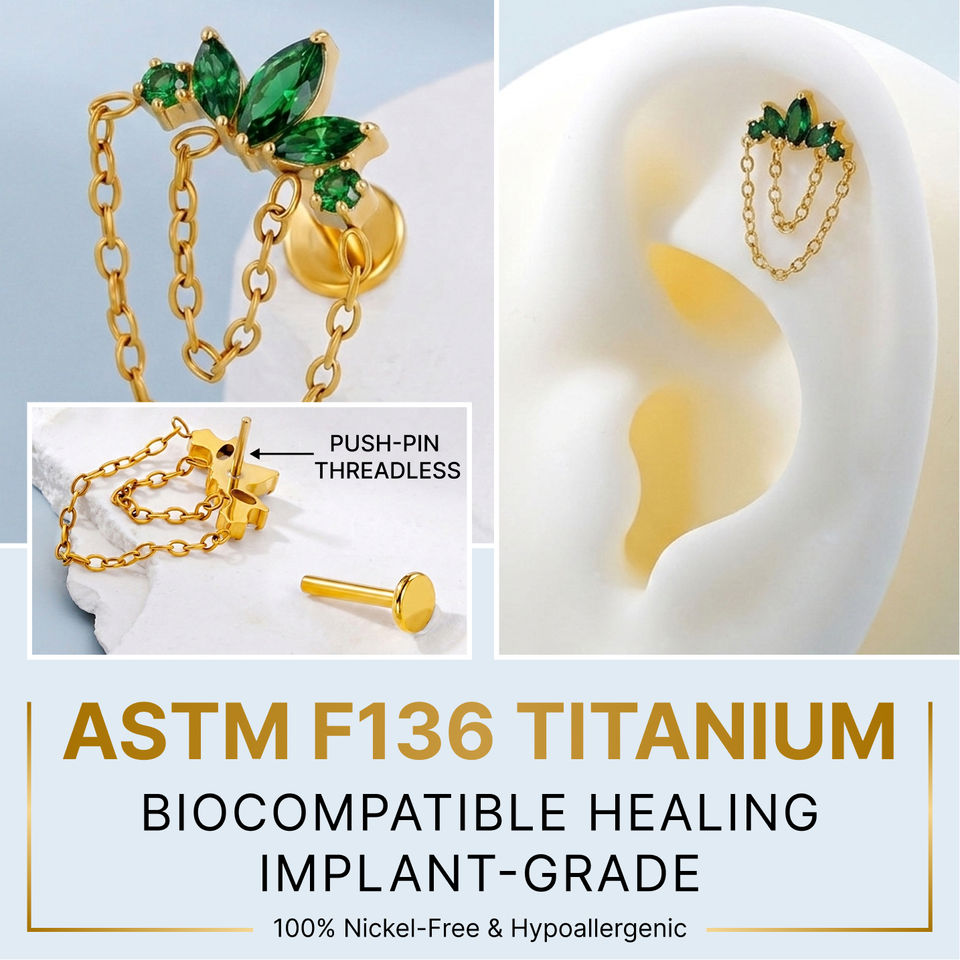 Пирсинг JIAXIN (Titanium ASTM F136)