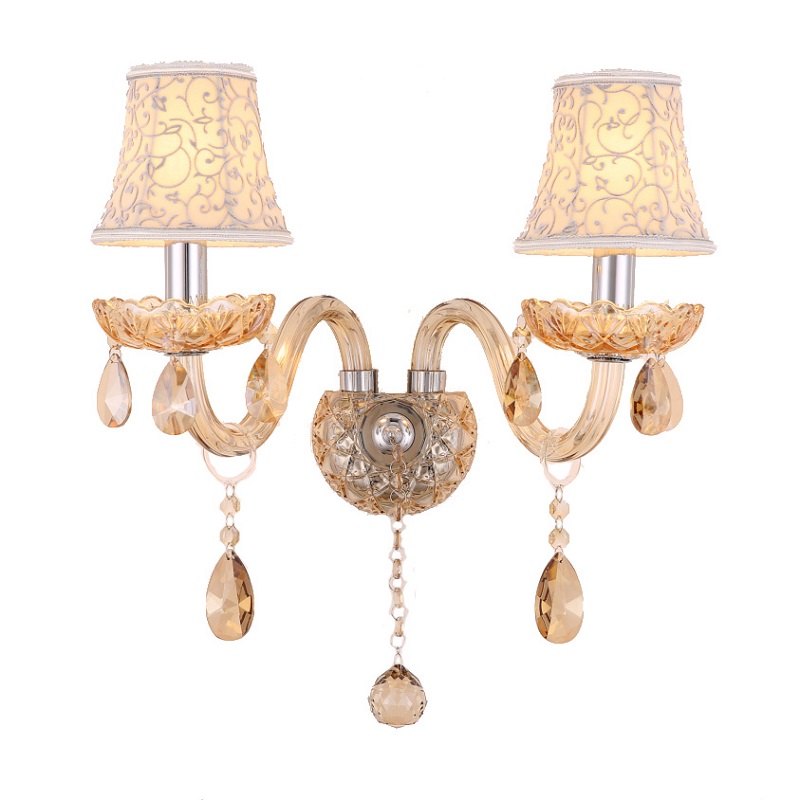 Interior Modern Glass Wall Lamp Hotel Guest Room Living Room Wall Lamp Hotel High Quality Led Cheap Wall Lights