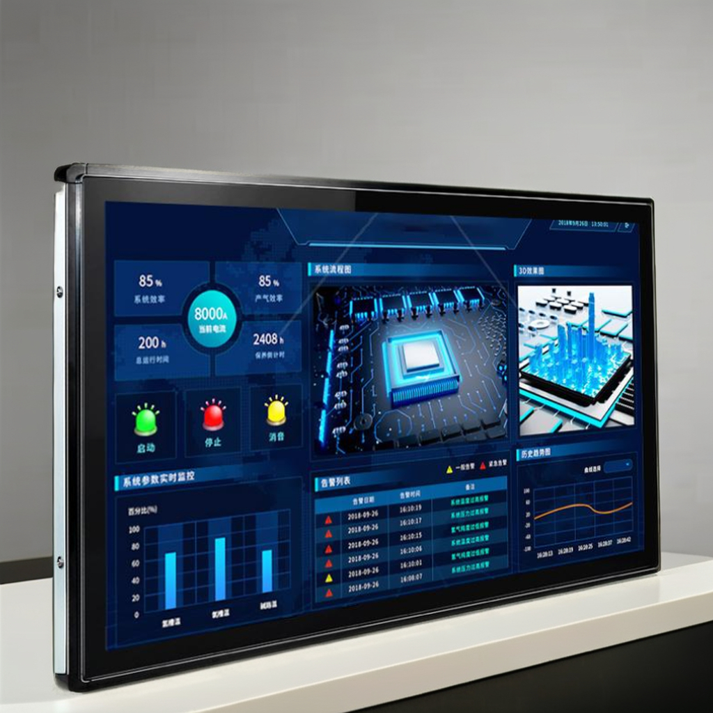 MeetNeng Opx Display Pc Touch Screen Monitor Opc Size Industrial Touch Panel  Wall Mount Waterproof Ip65 All-in-one Design Pc