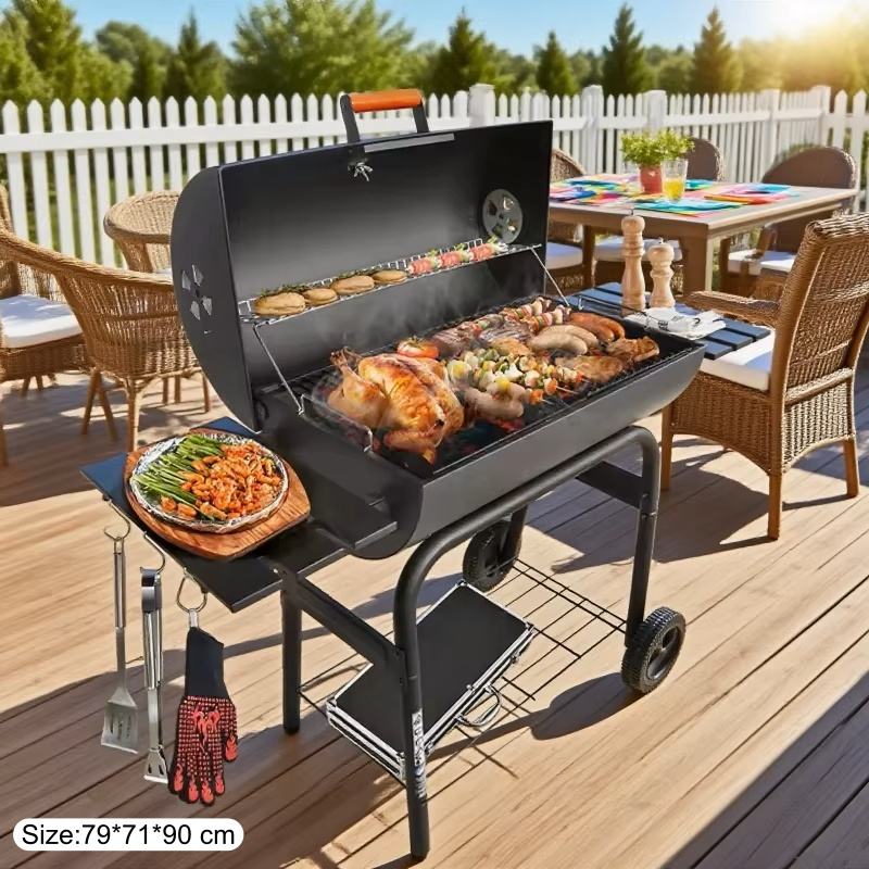Смокер-гриль для BBQ и копчения