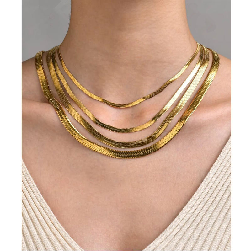 Колье High-End 18K (PVD Gold)