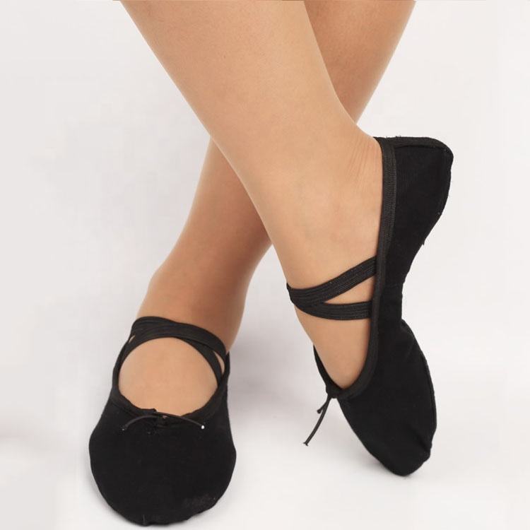 Холщовые балетки для танцев (Hot Sale)