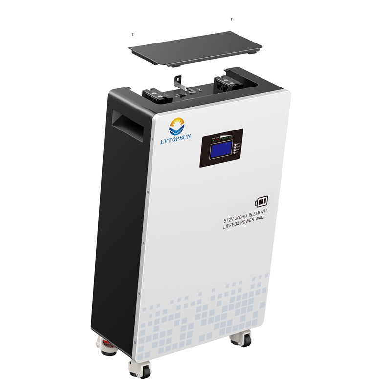 5kwh 10kwh 15kwh 25kwh 50kwh 100kwh 51.2v LIFEPO4 Battery Household Energy Storage Battery with BMS Lithium Iron Phosphate
