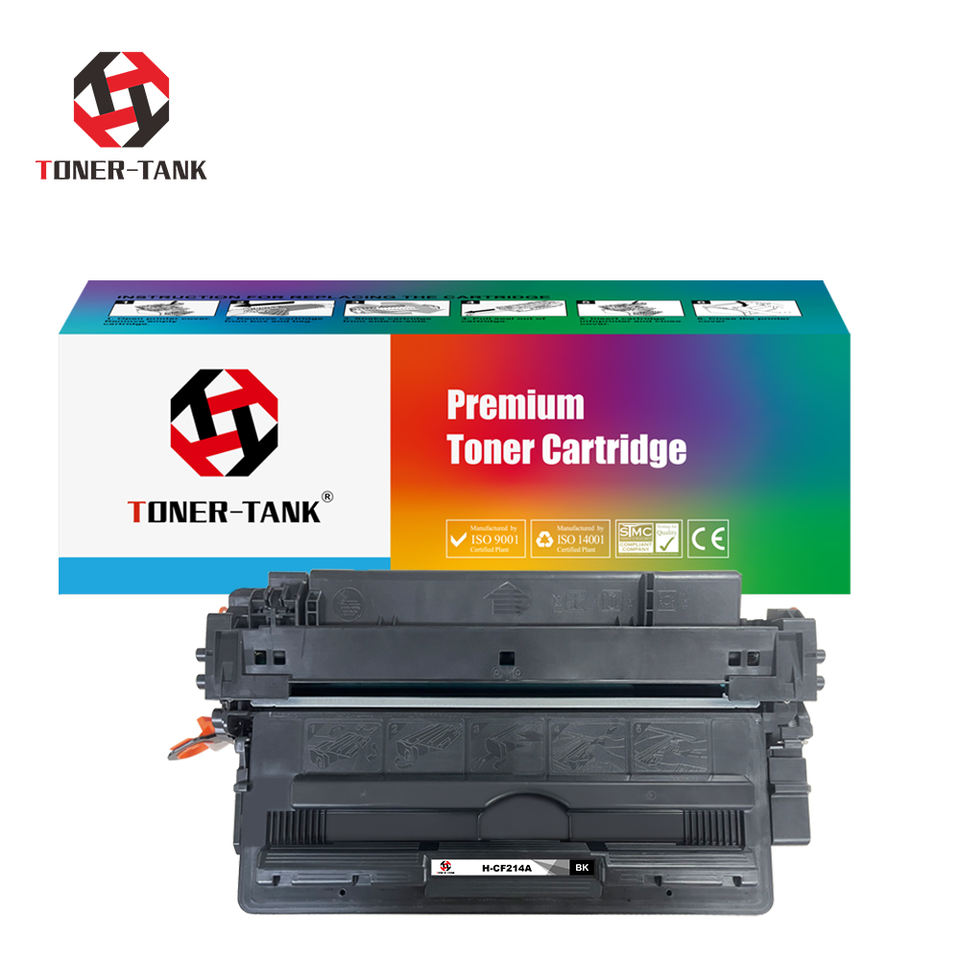 Тонер-бак 14A CF214A CF214 214A премиум черный тонер-картридж совместим с HP Laserjet 700 M712dn M712xh M725 принтер