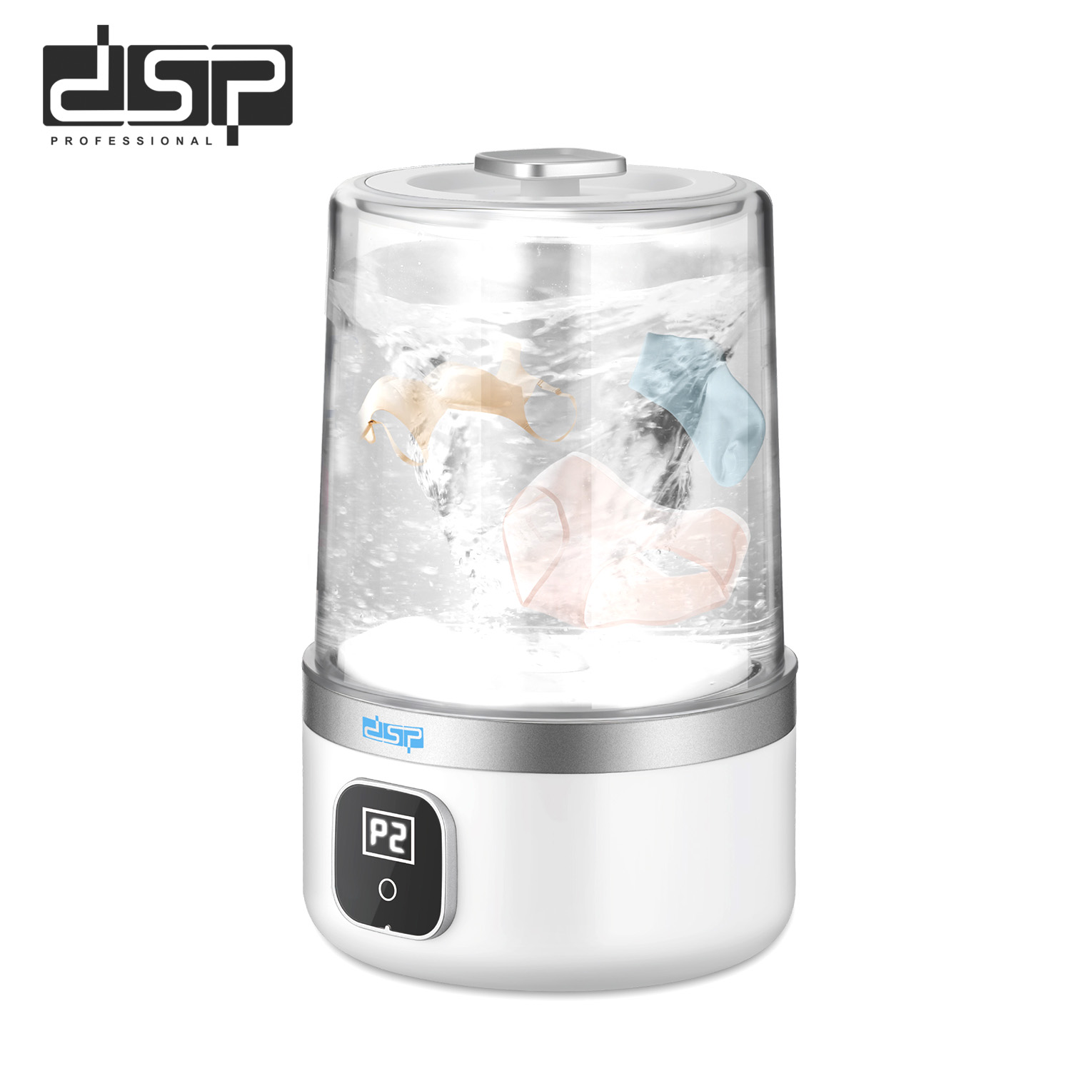 DSP Hot Sale OEM Mini Automatic Multifunctional Household Top-Load Washers All-In-One Small Plastic Housing Clothe Washer