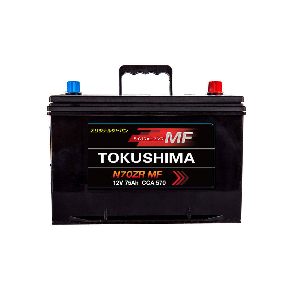Свинцово-кислотный аккумулятор TOKUSHIMA N70Z (75D31 L/R)