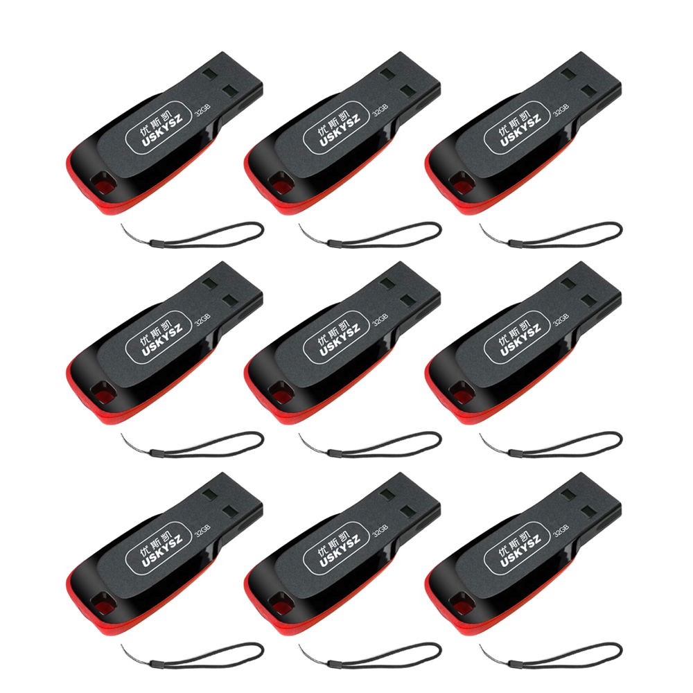 Special Offer Memorias Key Plastic Cle Usb Stick 64GB 32GB 16GB 8GB 4GB Portable Flash Thumb Drive 2.0 3.0 Wholesale Flash Disk