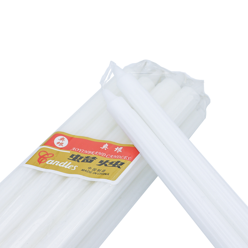 Factory Wholesale Long-Burning Cheap Price Paraffin Wax Stick Candles for Religious Activities