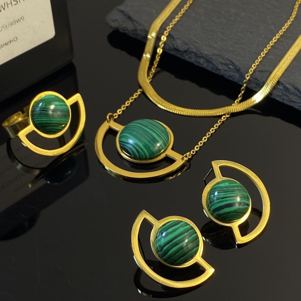 Полуизогнутый браслет 18K Gold Plated
