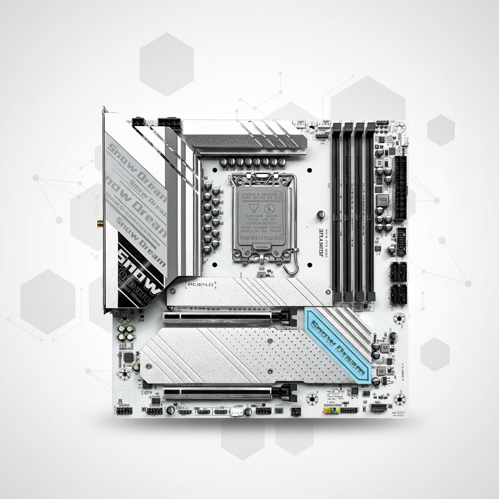 Z690M Z790M Snow Dream H610M H610I B660M GAMING WIFI LAG1700 Motherboard Supports DDR4/DDR5 Ram for 12-14th Generations