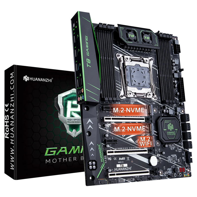 HUANANZHI X99 T8/F8/TF/CH8/AD4/BD3/QD4/QD3/CD3/CD4 GAMING/4MT/4MF PLUS PC Motherboard DDR3/DDR4 Supports LGA211-3 Processors