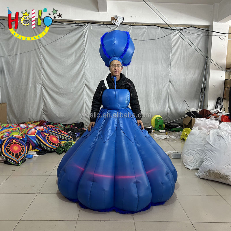 Inflatable Led Women Dress