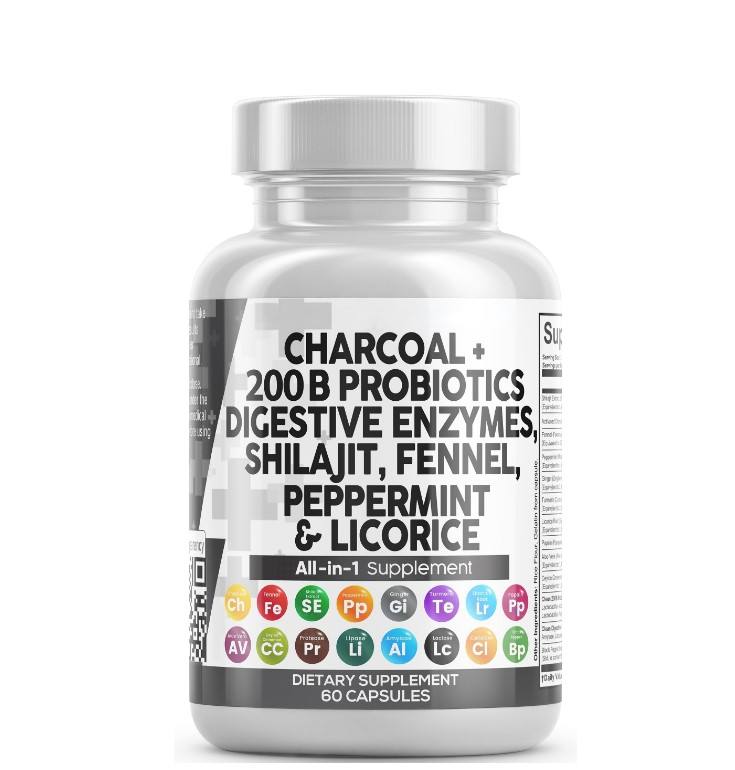 Детокс-комплекс: Уголь и Мумиё (Activated Charcoal Shilajit)